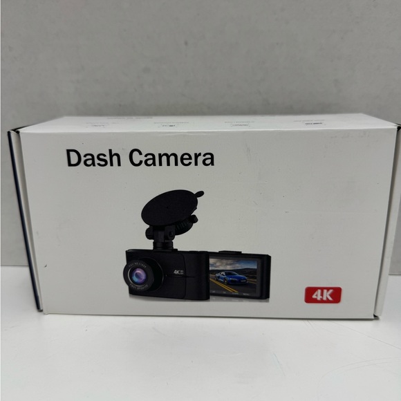 4K Dash Cam Front & Rear 1080P Dual Full HD Recorder W/Built-in Wi-Fi GPS New - Picture 6 of 8